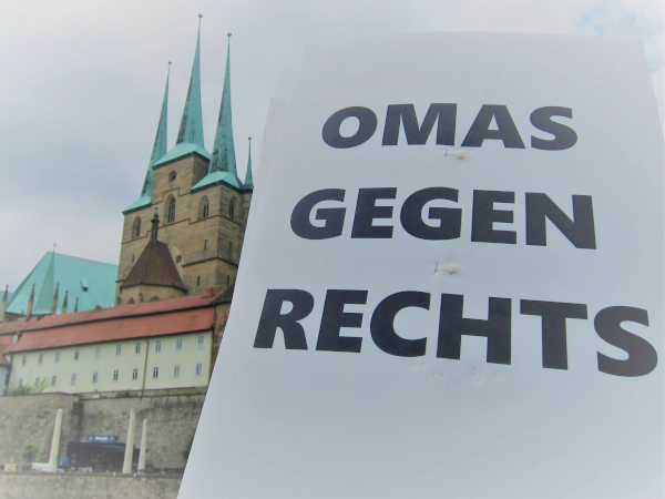 1. Mai Demonstration in Erfurt