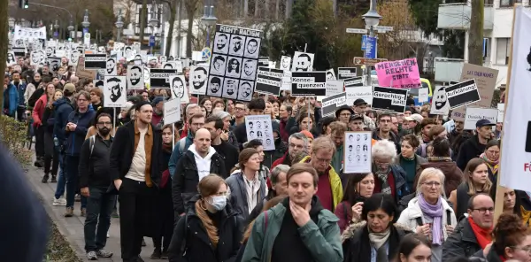 4. Jahrestag in Hanau