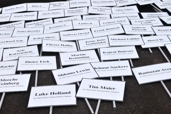 4. Jahrestag in Hanau