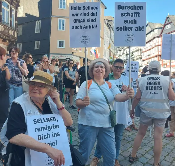 Sellner in Marburg