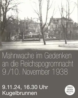 Mahnwache Omas gegen rechts